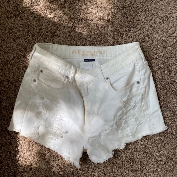 american eagle jean shorts women